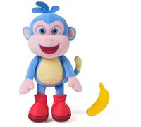 Dora, Peluche officielle Bananas for Boots, jouets éducatifs, peluches interactives, singe en peluche pour les enfants à partir de 3 ans, 33 cm