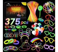 Dora Sicom Bracelets Fluorescents Lumineux et Bâtons Lumineux pour une Fête Inoubliable ballon（375pièces）