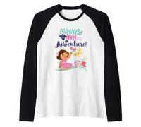 Dora The Explorer Always Ready for Adventure Manche Raglan