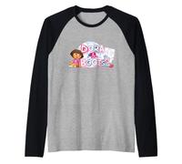 Dora The Explorer Amigos Por Siempre Manche Raglan