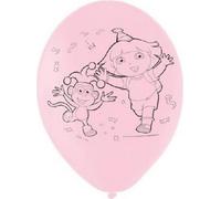 Dora The Explorer - Ballons, latex pack de 6 SG29071 (taille unique) (Rose)