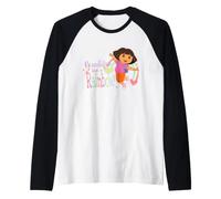 Dora The Explorer Beautiful Like A Rainbow Manche Raglan