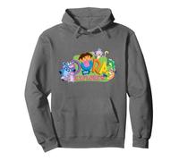 Dora The Explorer Classic Logo with Boots and Swiper Sweat à Capuche