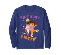 Dora The Explorer Dora and Boots Birthday Fiesta Manche Longue