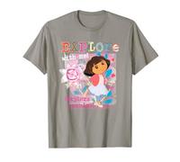 Dora The Explorer Explore with Me! Textured Design T-Shirt