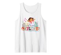 Dora The Explorer Let's Explore! Textured Design Débardeur