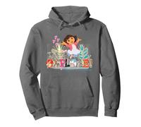Dora The Explorer Let's Explore! Textured Design Sweat à Capuche