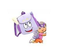 Dora The Explorer Purple Plush Backpack with Map Kids Toy School Christmas Gifts