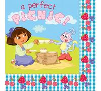 Dora The Explorer - Serviettes "A Perfect Picnic" pack de 16 SG27382 (taille unique) (Coloré)