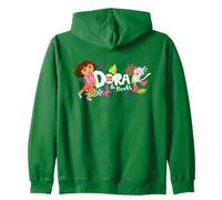 Dora The Explorer with Boots and Butterflies Sweat à Capuche