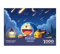 Doraemon 1000 Pièces Puzzle Difficile Et Stimulant sur Jeu Éducatif Jouets ActivitéFamiliale Parfaite Un Jouet De Jeu 70x50cm/1000pcs