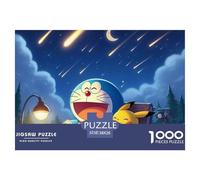 Doraemon 1000 Pièces Puzzle Enfants Loisirs Créatifs Jeu Difficile pour Les Classique Cadeaux 38x26cm/1000pcs