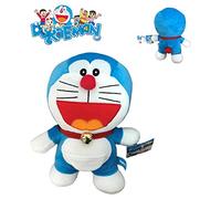 Doraemon Peluche de Chat Robot Qui RIT Bouche Ouverte Version 20cm - Original et Officiel