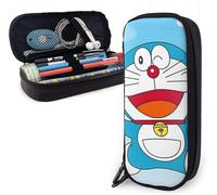 Doraemon Trousse À Crayons En Cuir Pour Papeterie Ou Bureau