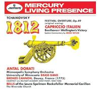 DORATI - Pyotr Ilyich Tchaikovsky 1812, Capriccio Italien, Beethoven Wellingtons Sieg : Dorati/Minneapolis, London Symphony Orchestra [Japan CD] UCCD-4731 [Import]