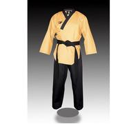 DORAWON, Dobok Poomsae brodé MASTER, col Y noir 150 cm