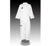 DORAWON, Dobok Poomsae brodé SCHOOL, col Y blanc 160 cm
