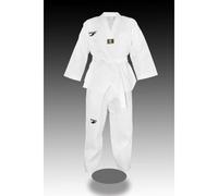 Dorawon, Dobok Taekwondo Brodé Club, Col Blanc, Taille 200 Cm Blanc