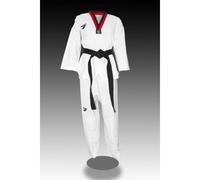 Dorawon, Dobok Taekwondo Brodé Fight, Col Poom, Taille 170 Cm Blanc