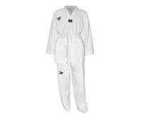 Dorawon, Dobok Taekwondo brodé Premium, col Blanc
