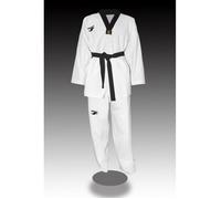 DORAWON Dobok taekwondo brodé PREMIUM col noir 180 cm