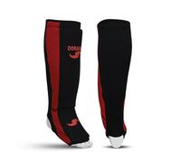 Dorawon, Protège Tibias Et Pieds Kyoto, Noir Et Rouge, Taille Xs Noir
