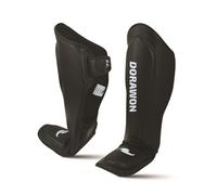 Dorawon, Protège Tibias Et Pieds Yokohama, Noir, Taille M Noir