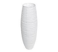 Dorccsi Filores de lampadaires en Papier 43.3x12.6x12.6 Pouces Debout Debout Papier Moderne Shade Paper Paper Shades Plafond pour la Chambre Salon (Uniquement Champe)