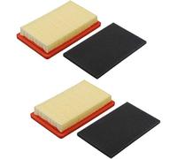 Dorccsi Lot de 4 filtres à air 951-10298 pour tondeuses à Gazon Cub Cadet 14-083-01-S, 14-083-01-S1, -04-S, 951-10298, 751-, 17211-ZG9-M00, 08170-ZG9-M00, 08170-M01, préfiltre air -