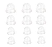 Dorccsi Poire d'amorçage pour Tondeuse à Gazon, Essence, Carburant, pour carburateur de souffleur de Coupe-Herbe, 19 mm et 22 mm, 12 pièces, Remplacement la Poire d'amorçage, coupelle 'Huile carbu