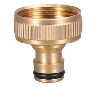 Dorccsi Raccord de Robinet extérieur, connecteur de Tuyau en Laiton fileté Femelle 1, 4 Pouce, Adaptateur Tuyau pour raccords d'arrosage Cuisine et Jardin à Domicile, connecteur ro
