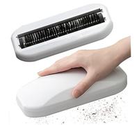 Dorccsi Ramasseur De Miettes 2 Pièces Brosse À Miettes Ergonomique en Poils PP Nettoyage Abs Balayeuse De Miettes De Table Balayeuse De Tapis Ramasse-miettes pour Table Lit Canapé Tapis