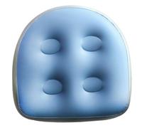 Dorccsi Siège de Spa Gonflable avec Ventouse 18, 5 x 14, 6 x 5, 9 Pouces Siège de Spa réutilisable en PVC pour Piscine d'appoint pour pour Adultes, Bleu d'appoint pour p