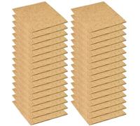 Dorccsi Tapis de Culture de Micro-pousses, 32 pièces, Tapis graines Gazon 5 x 5 Pouces, Fibres Chanvre Respirantes et dégradables, Plateau Culture Micro-pousses pour la Germination des