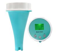 Dorccsi Testeur d'eau de Piscine 6 en 1, Moniteur ORP, EC, salinité, température, contrôle par Application, testeur de salinité, d'eau à Affichage numérique pour Aquarium, Piscine, Moniteur