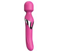 Vibromasseur wand Dual Orgasms rose