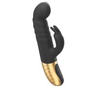 Dorcel G-stormer - vibromasseur noir rechargeable avec bras clitoridien vibrant