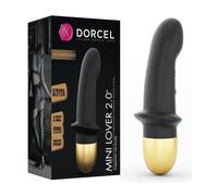 Dorcel Mini Amant 2.0 - vibromasseur point G (noir-or)