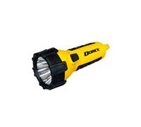 Dorcy Lampe de poche LED 41-2521 flottante résistante à l'eau avec mousqueton pour camping Jaune vif