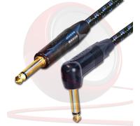 Doré Neutrik Guitare Jack à Jack Câble Long Vintage Câble. 1m 2m 5m Électrique