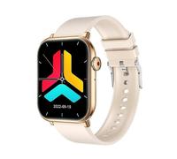 (doré) Nouvelle montre connectée QX9 pour hommes et femmes, moniteur d'activité physique, de pression