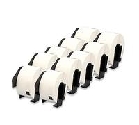 DOREE 10 Rouleaux DK-11208 Étiquettes d’Adresse, compatibles avec Brother DK-11208,38 x 90mm, Pour imprimantes d’étiquettes Brother QL-500,QL-570,QL-700,QL-800,QL-1050,QL-1100(400 étiquettes/rouleau)