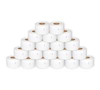 Doree 20 Rollen 99012 36mm x 89mm Selbstklebende Etiketten Kompatibel mit DYMO S0722400 5200 Adressetiketten (Groß) für LabelWriter 450 Serie und 4XL