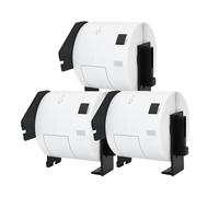 Doree 3 Rouleaux DK-11202 Étiquettes D’adresse, compatibles avec Brother DK-11202, 62 x 100 mm, Pour Brother QL-500,570,580,700,710W,800,810W,1100,1110NWB (300 étiquettes par rouleau)