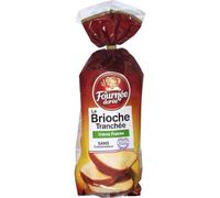 DOREE - Brioche tranchée crème fraîche LA FOURNEE | Saveurs onctueuses et gourmandes | Idéale pour le petit-déjeuner | le paquet de 500g | LOT DE 4