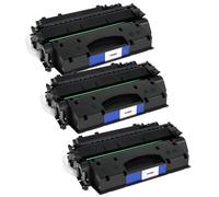 DOREE Compatible Cartouches de toner CF280X / 80X pour HP LaserJet Pro 400 M401 / MFP M425DN / MFP M425DW - Noir (Pack de 2)