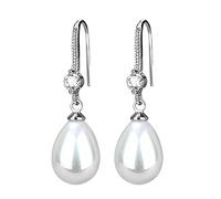d'oreilles Pearl pour femmes brillante exquise lumière d'oreilles de incrustées d'oreilles Zircon Fabrication Outil Nettoyeur Bijoux (A, One Size)