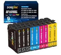 DOREINK Compatible avec 604 XL Cartouches d'encre Compatible avec Epson 604XL Expression Home XP-2200 XP-2205 XP-3200 XP-4200 XP-3205 XP-4205 Workforce WF-2910 WF-2930 WF-2950 (9 Pack)