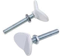 Dorel Safety 1st Broche en Y pour barrières de sécurité Safety 1st (pack de 2) Blanc, 24840100