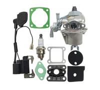 DORFEY Bobine d'allumage de carburateur de remplacement Ftis for Robin NB411 BG411 CG411, élément de filtre à Air, jeu de joints de collecteur d'admission, tondeuse